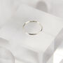 Handmade Sterling Silver Stacking Rings, thumbnail 5 of 8