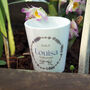 Personalised Bridesmaid Lavender Plant Pot With Seeds, thumbnail 2 of 3