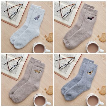 Father's Day Dog Walker Socks Various Breeds Available, 7 of 12