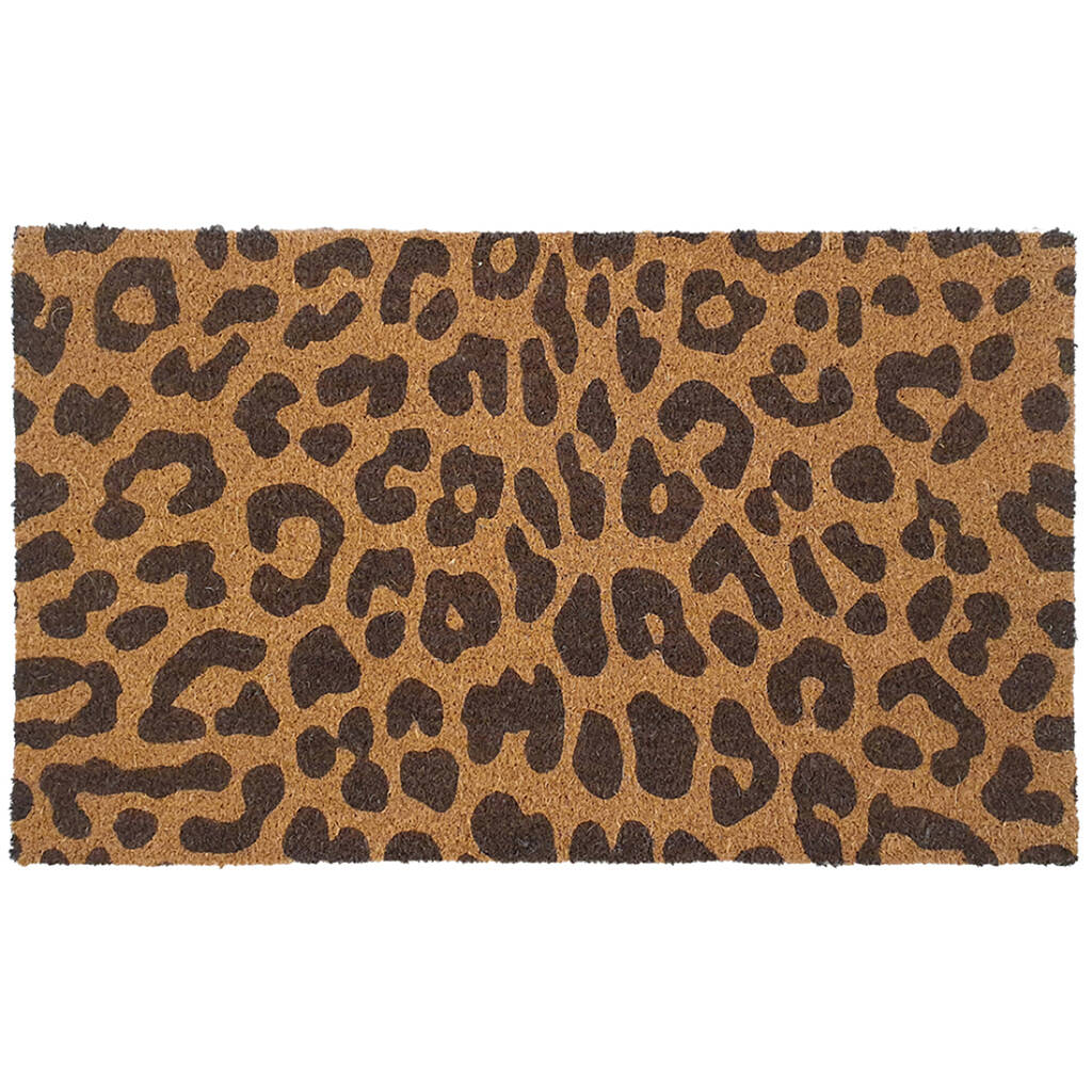 Printed Coir Doormat Animal One By Hug Rug