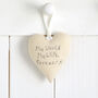 Personalised Wedding Or Anniversary Mini Heart Gift, thumbnail 8 of 12