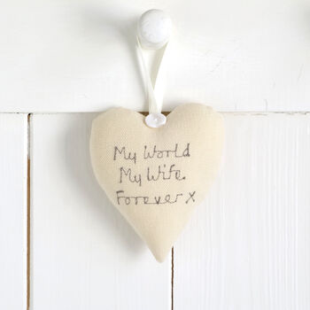 Personalised Wedding Or Anniversary Mini Heart Gift, 8 of 12