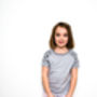Kids T Shirt Children's Grey Tee For Girls And Boys, thumbnail 7 of 8