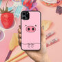 Personalised Kawaii Pig iPhone Case 12 13 14 15 Se, thumbnail 1 of 2