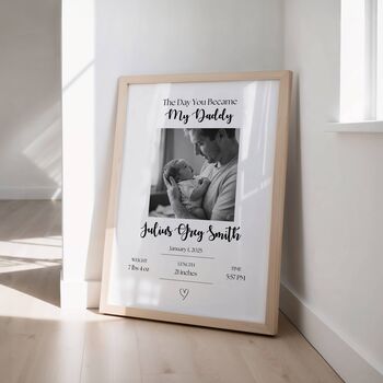 Personalised Daddy Photo Print Gift, 3 of 7