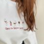 Festive Spritz Embroidered Christmas Jumper, thumbnail 3 of 5