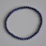 Dainty Lapis Lazuli Crystal Bracelet For Self Awareness And Peace, thumbnail 2 of 6