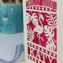 Completely Fabulous Flamingo Papercut Card, thumbnail 7 of 11