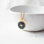 Gold Plated Black Star Necklace, thumbnail 2 of 8