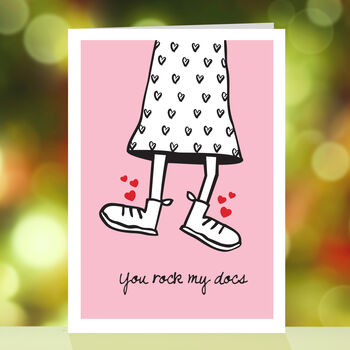 Dr Marten Boots Valentine's Day Card, 4 of 5