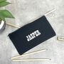 Personalised Canvas Pencil Case For Kids, thumbnail 1 of 9