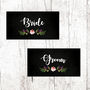 Floral Chalkboard Wedding Stationery, thumbnail 7 of 10
