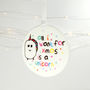 All I Want For Christmas Is A Unicorn Ceramic Bauble, thumbnail 2 of 2