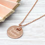 Personalised Family Tree Of Life Necklace, thumbnail 4 of 6
