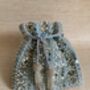 Light Blue Handcrafted Mirror Potli Bag, thumbnail 4 of 10