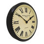 Personalised Message Roman Numerals Clock, thumbnail 3 of 4