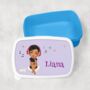 Personalised Music Girl Lunch Box Custom Design, thumbnail 5 of 10
