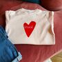 Personalised 'Loved' Long Sleeved Baby T Shirt, thumbnail 7 of 8