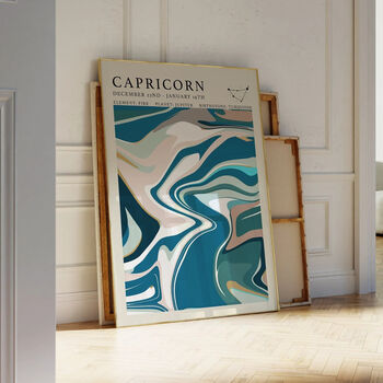 Capricorn Astrology Print, 2 of 5