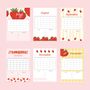 2026 Strawberry Fruit Calendar, thumbnail 5 of 5