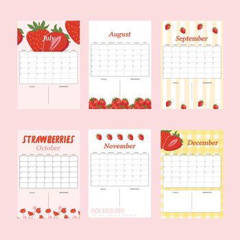 2026 Strawberry Fruit Calendar, 5 of 5