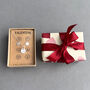 Silver Love Heart Necklace And Earrings Set, thumbnail 3 of 7