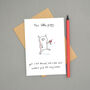 This Little Piggy Drinking Card, thumbnail 1 of 2