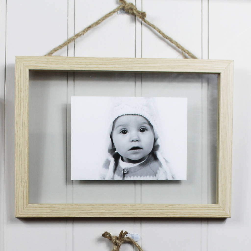 Double Glass Wood Frames By Lime Tree London