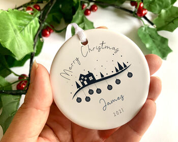 Personalised Family Christmas Tree Decoration, 3 of 6