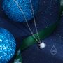 Tiny Cat Pendant Necklace In Sterling Silver, thumbnail 4 of 12