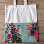 Colourful Half Sari Cotton Tote Bags, Fair Trade Shopping Bag Handmade In India, thumbnail 1 of 12