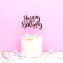 Happy Birthday Cake Topper, thumbnail 2 of 3