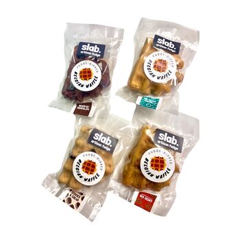 Fudge Dipped Belgian Waffles Four Pack, 7 of 9