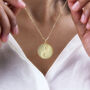 Sun And Moon Yinyang Vermeil Necklace, thumbnail 1 of 7