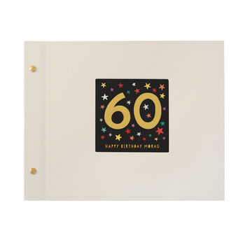 Personalised 60th Birthday Photo Album, 5 of 12