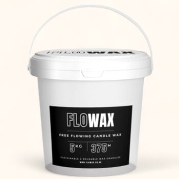 Flo Wax Free Flowing Candle Wax Granules, 5kg + Wicks, 5 of 11