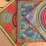 Vibrant Embroidered Bohemian Hippie Cushion Covers, thumbnail 10 of 11
