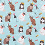 Party Cat Wrapping Paper, thumbnail 4 of 8