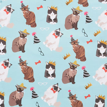 Party Cat Wrapping Paper, 4 of 8