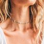 Meribella Pearl Beaded Choker Necklace, thumbnail 1 of 6