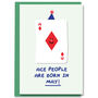 Ace People Born In May Birthday Card, thumbnail 1 of 2
