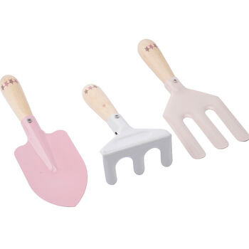 Little Tribe Pink Wooden Garden Tool Set | Ages Three+, 3 of 5