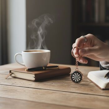 Personalised Dartboard Darts Key Chain/Keyring, 11 of 11