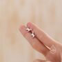 Cute Dog Stud Earrings In Sterling Silver, thumbnail 3 of 12