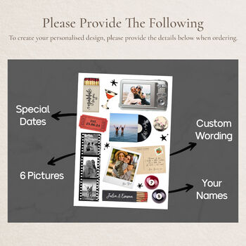 Personalised Best Friends Memory Collage Print, 2 of 3