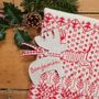 Personalised Christmas Stocking With Reindeer, thumbnail 2 of 3