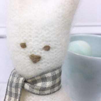 Personalised Cashmere Bunny Rabbit Toy For Baby, 7 of 11