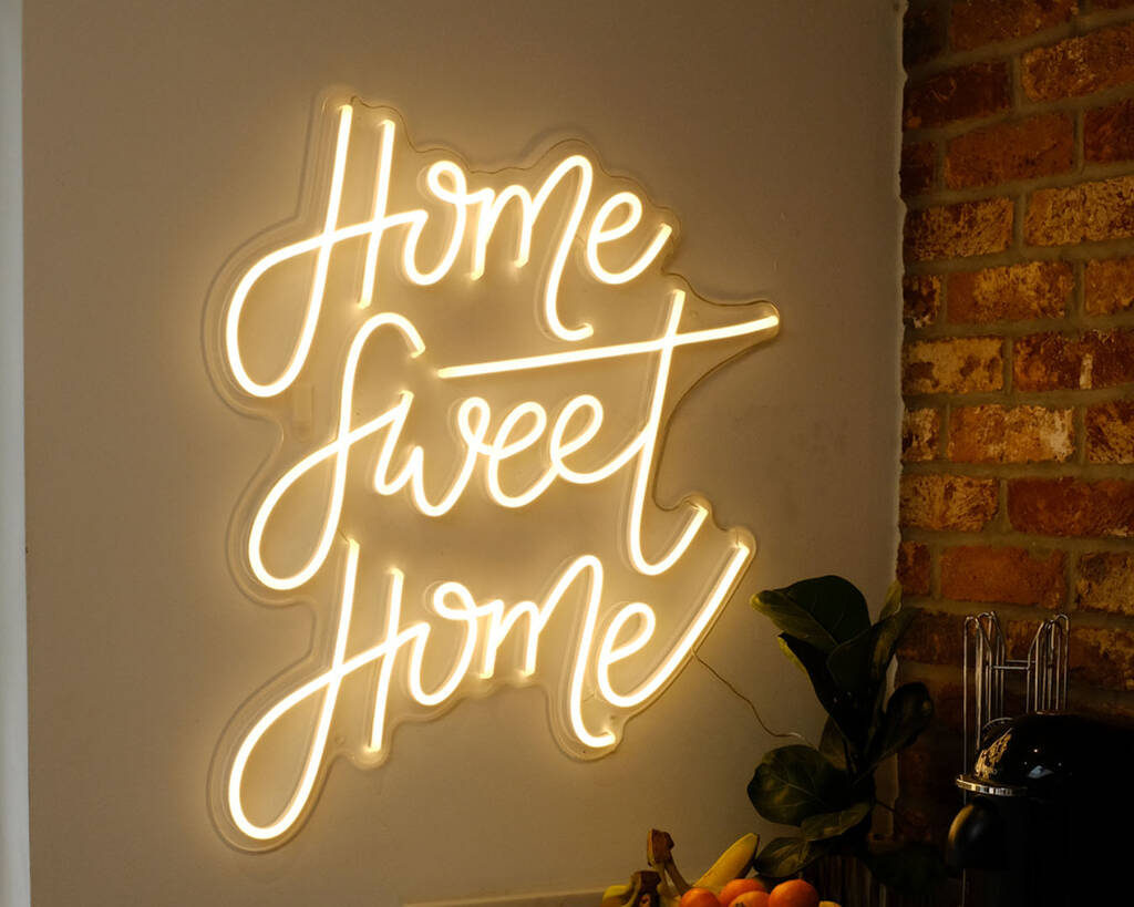 Home Sweet Home Neon Sign Light