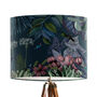 Hummingbird Garden Botanical Lamp Shade, thumbnail 1 of 7