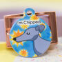 Cartoon Dog Name ID Tag Summer Solstice, thumbnail 9 of 12